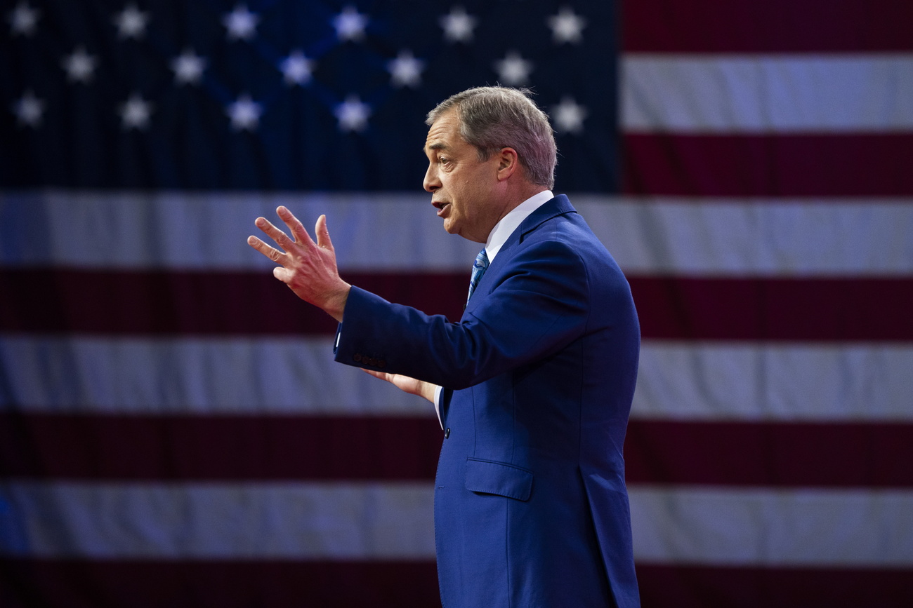 改革UKの党首、ナイジェル・ファラージ