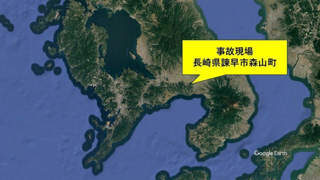 車内で落としたスマホを拾おうとしてハンドル誤操作か 車同士の正面衝突事故で1人搬送【長崎・諫早市】