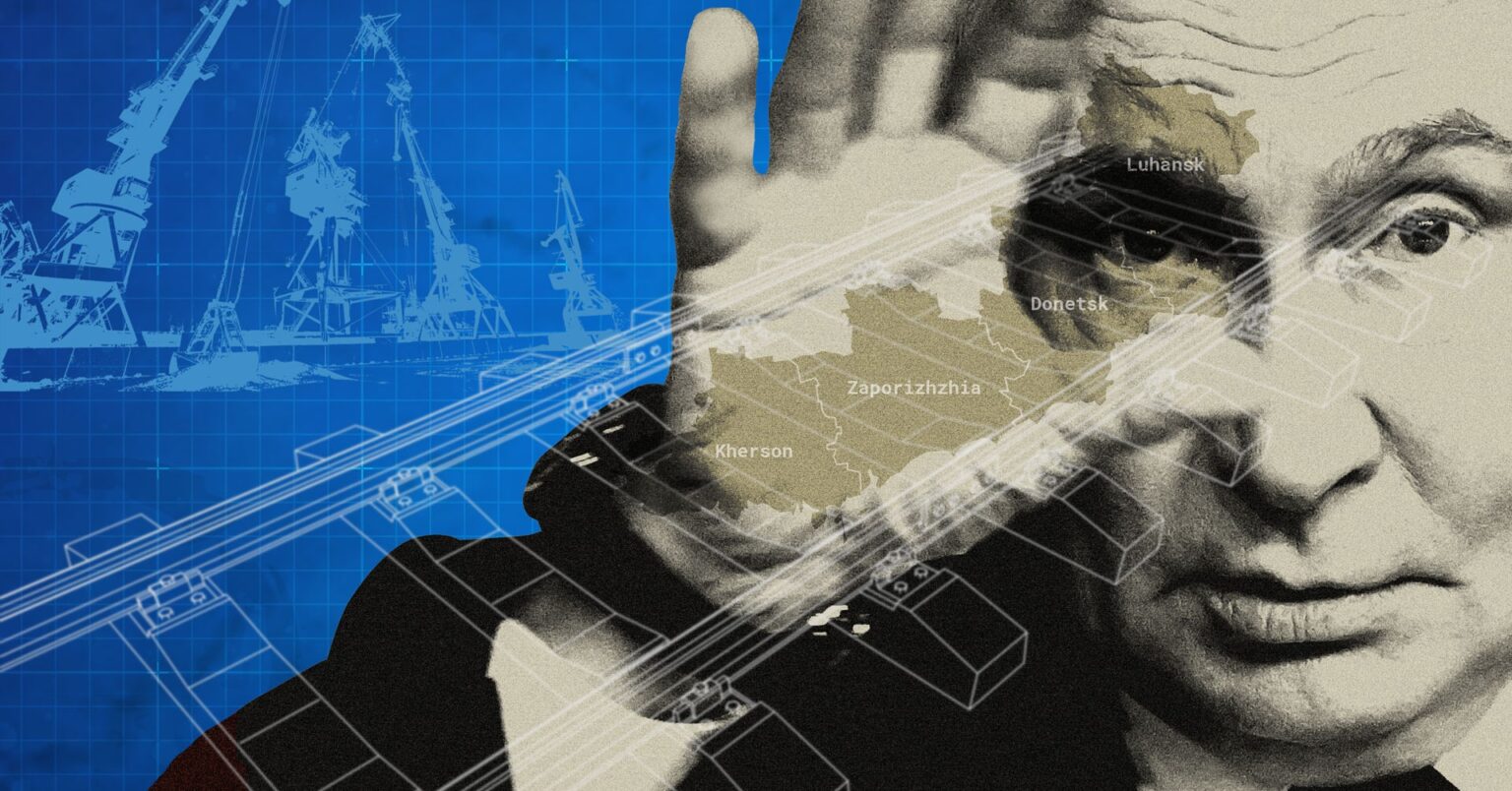 イラスト：Catherine Tai　写真：Alexander Ermochenko、Alexander Nemenov（ロイター）