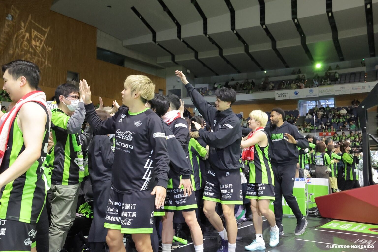 4/11-12 長崎戦以降 ハイタッチ再開のお知らせ | レバンガ北海道