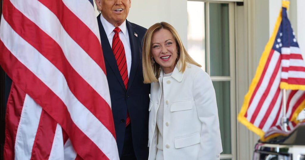 トランプ大統領、「受け入れられない」メローニに反抗