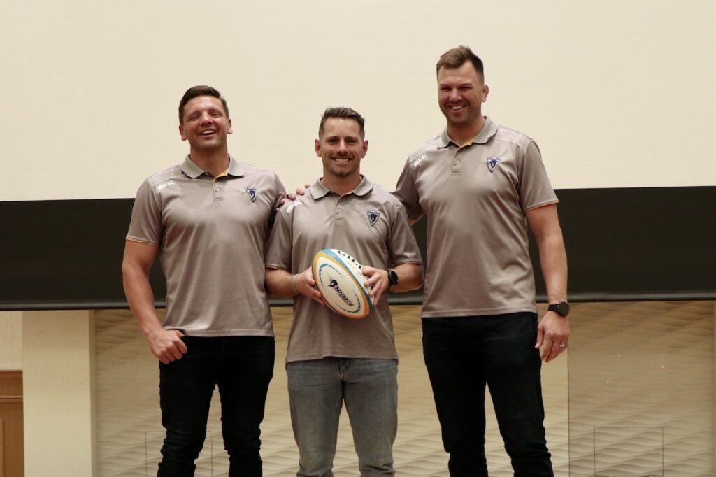 クボタスピアーズ船橋・東京ベイのFLラブスカフニ、SOフォーリー、LOブルブリングが引退会見。ラピースは「将来必ずここに戻ってきます」