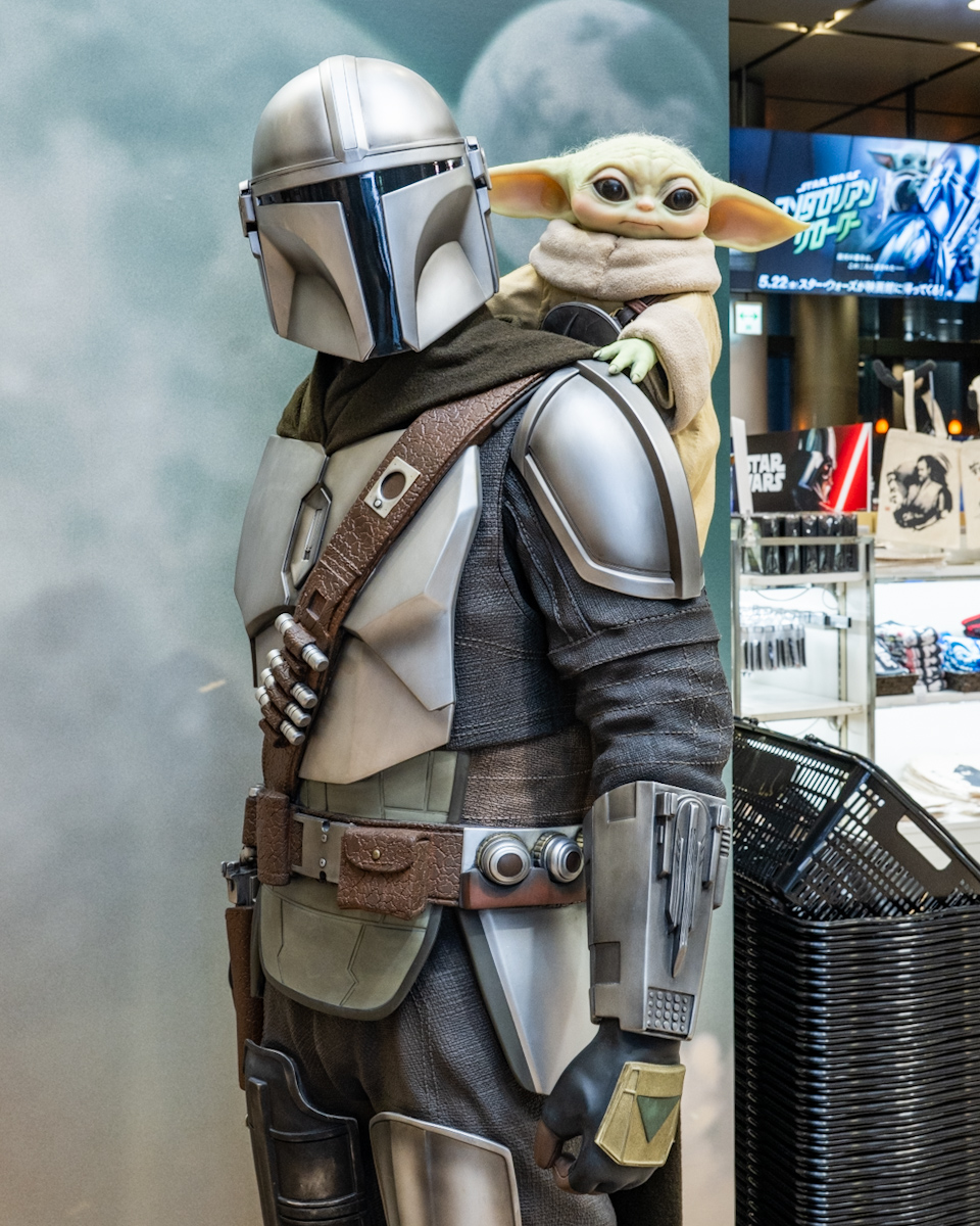 マンダロリアンとグローグー