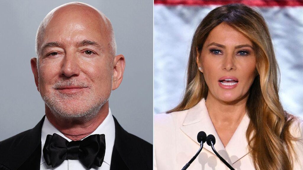 METガラ抗議主催者、メラナ・トランプに好意を寄せたジェフ・ベゾスを非難