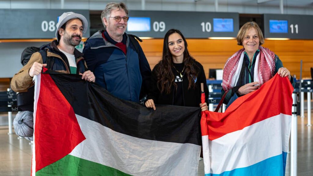 イスラエル軍、ガザ小艦隊のルクセンブルク居住者を拘束したとされる