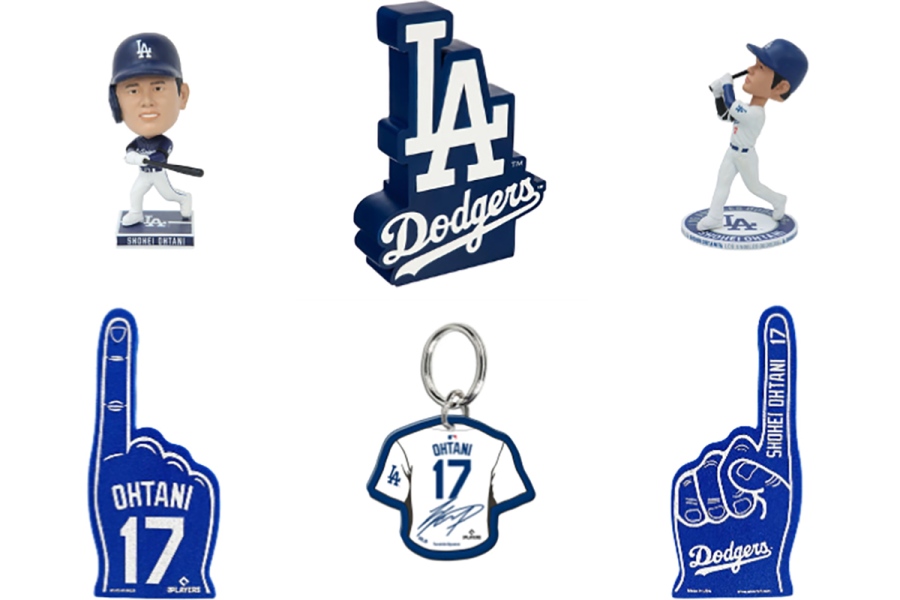 『LA FOOD & CULTURE FEST』会場では、ロサンゼルス・ドジャース所属 の大谷翔平選手に関連するLA現地限定グッズの販売も