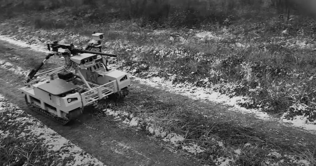 タイムファースト、ウクライナの地上ボットとドローンが軍隊なしでロシアの陣地を占領