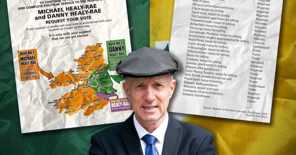 マイケル・ヒーリー・レイ: 「アイルランドで最も裕福なTD」は何を所有しており、その価値は何ですか?