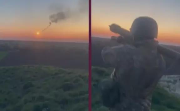 最初のショット、そして狙い通り。ウクライナの守備隊が人携帯型防空システムを使用してロシアの巡航ミサイルを撃墜した