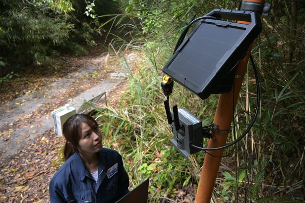 密猟対策にAI活用 林道入退域、即時に把握沖縄セルラー やんばるで実証実験