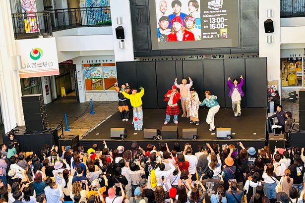 ＤＡ　ＰＵＭＰ　ハイタッチ会　新曲記念、沖縄で初開催コザ音市場