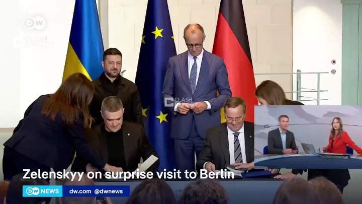 ウクライナとドイツは防衛協力協定に署名し、軍事協力を拡大した。