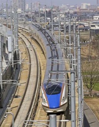 小浜通らぬルート同意せず　北陸新幹線延伸で福井知事