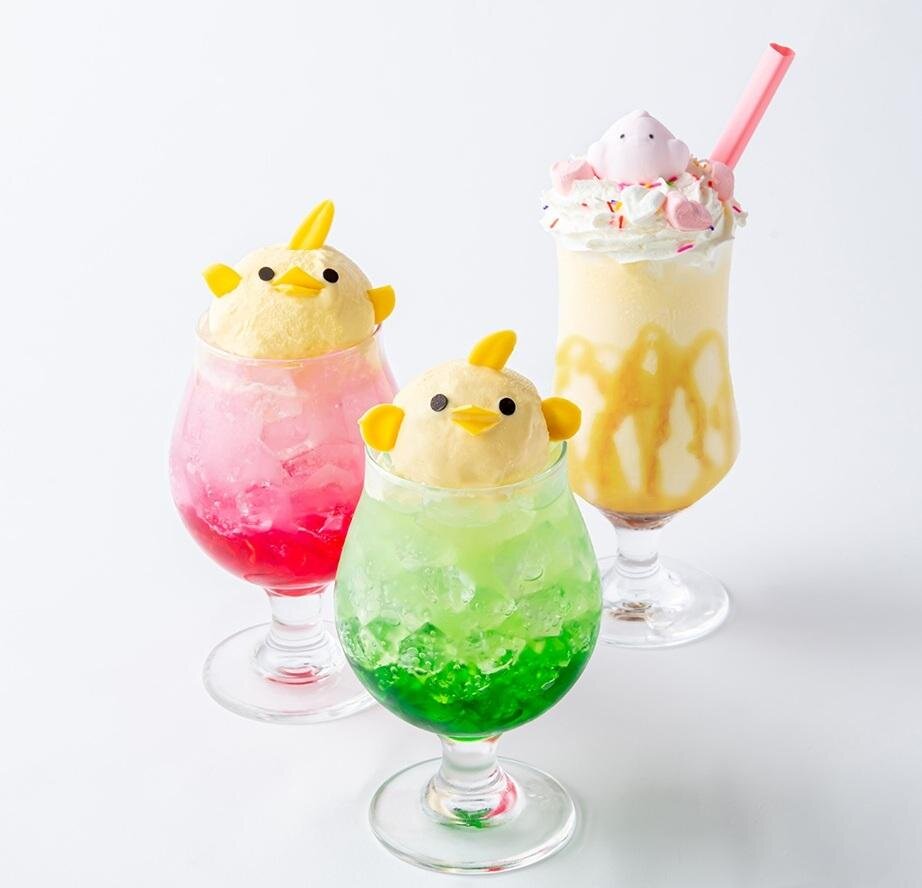 ひよこ型スイーツ「ぴよりん」カフェがJR名古屋駅に、濃厚プリン×竹炭の“星空ぴよりん”など限定メニュー｜写真7