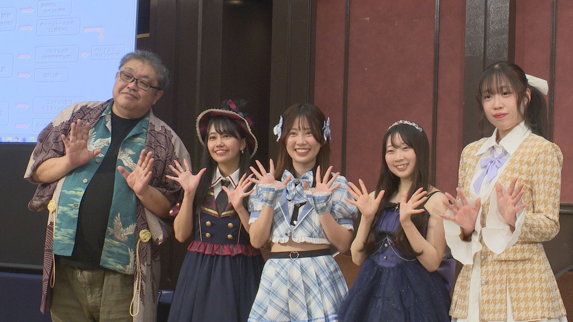 上越が舞台！ご当地アイドルの実写映画「桜フレーバーズ」制作発表会