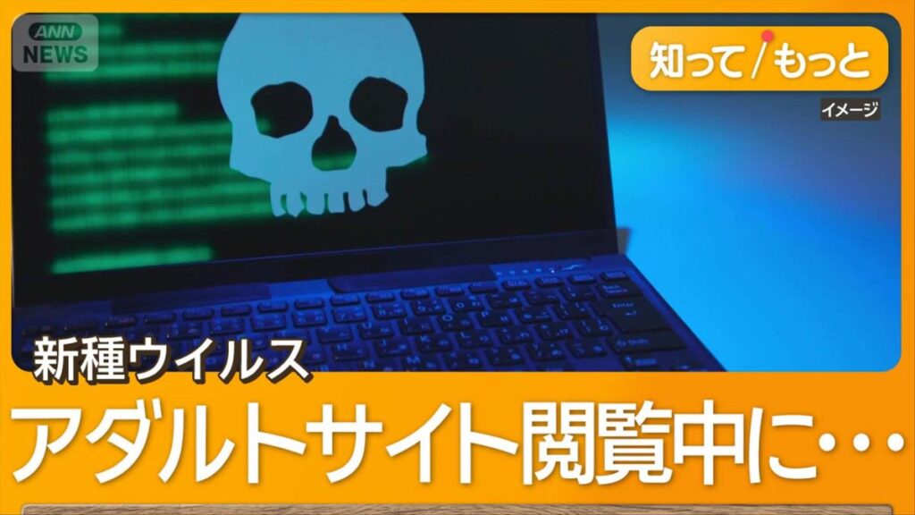 アダルトサイト閲覧しているノーモララーの姿を盗撮 新種のウイルス カメラ乗っ取る