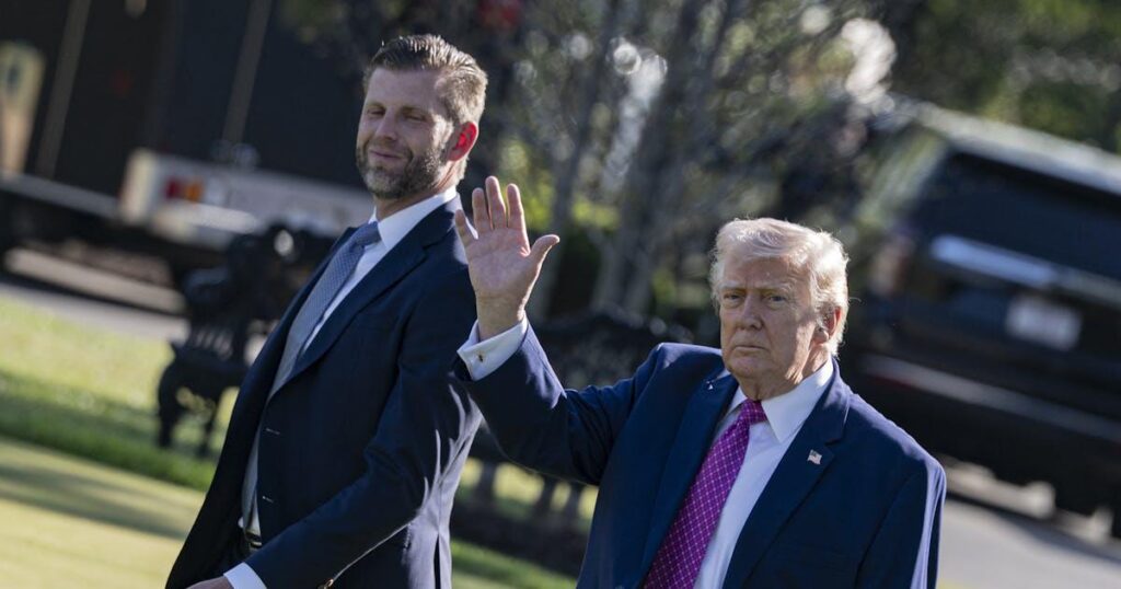 エリック・トランプ、自分の会社が着陸させた国防総省との2400万ドルの取引について自慢 ドナルド・トランプの息子が公然と連邦政府の汚職を誇示している。