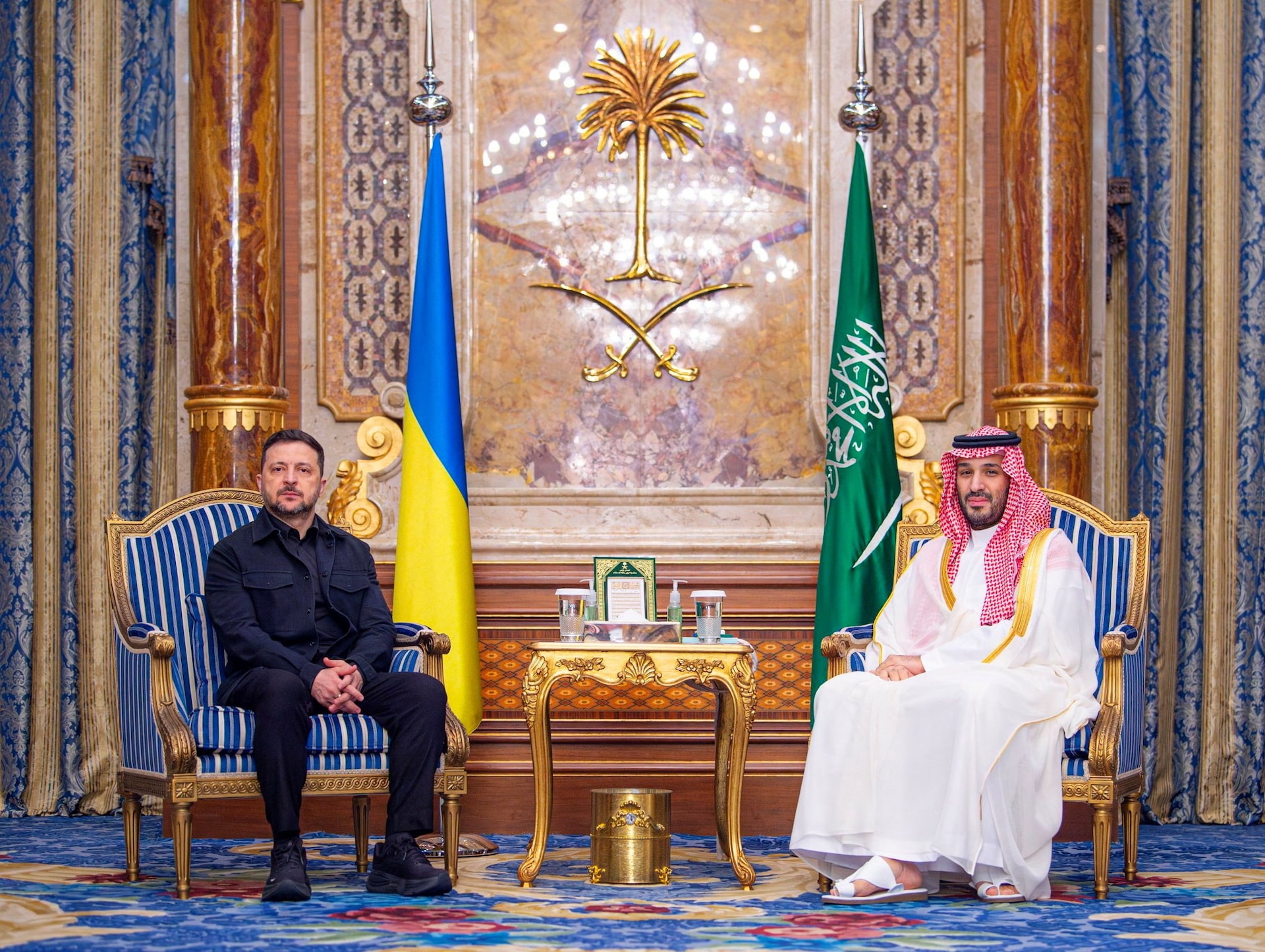 ウクライナ大統領がサウジ訪問　安全保障協定の推進で合意