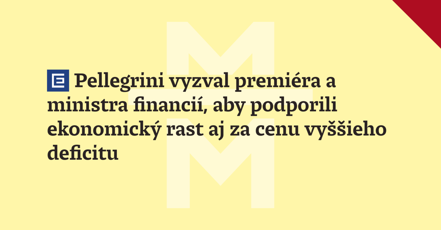 ペッレ氏、首相と財務大臣に対し、一時的に赤字が拡大しても成長促進策を講じるよう要請