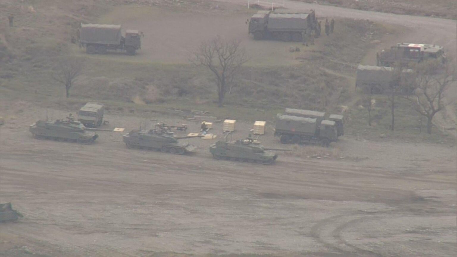 「戦車が暴発した」と通報　3人が心肺停止　1人が重傷　大分・日出生台演習場