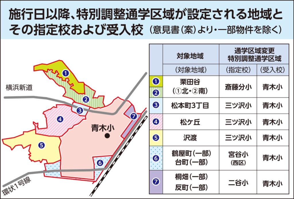 青木小 学区変更、8月施行へ 検討部会の意見まとまる | 神奈川区 青木小 学区変更、8月施行へ 検討部会の意見まとまる | 神奈川区