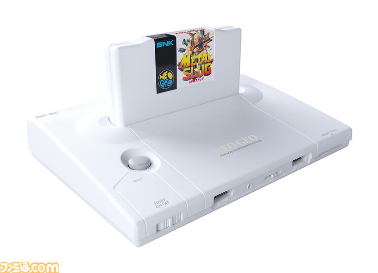 NEOGEO AESが現代に復活。NEOGEO AES+が11月12日に発売、本日（4/17）より予約受付が開始。オリジナル版ROMカートリッジにも対応