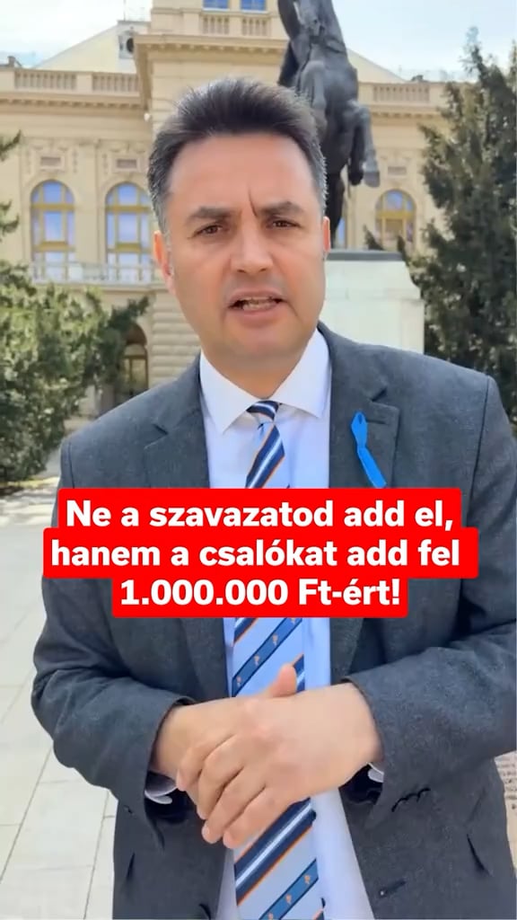 MZPは、票を買う暴力団を一人一人鎮圧するために100万フォリントを提供する