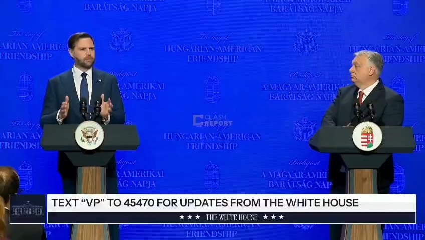 🤣🤡💩「あの破壊的な紛争を実際に終わらせるために最も尽力した二人の指導者 [the war in Ukraine] ハンガリーのドナルド・J・トランプとヴィクトル・オルバンだった。」