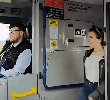 ダブリンのバスでこんなことが起こったことがありますか?