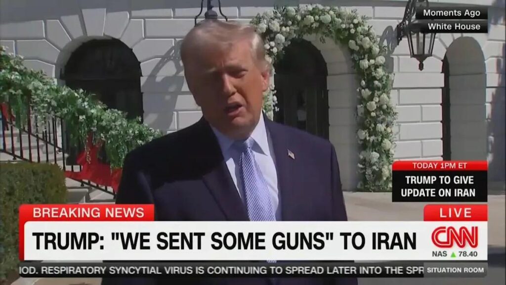 「彼らは大きな代償を払うことになる」：トランプ大統領、イランに送られた米国の銃は間違った人々によって保管されていたと激しく主張