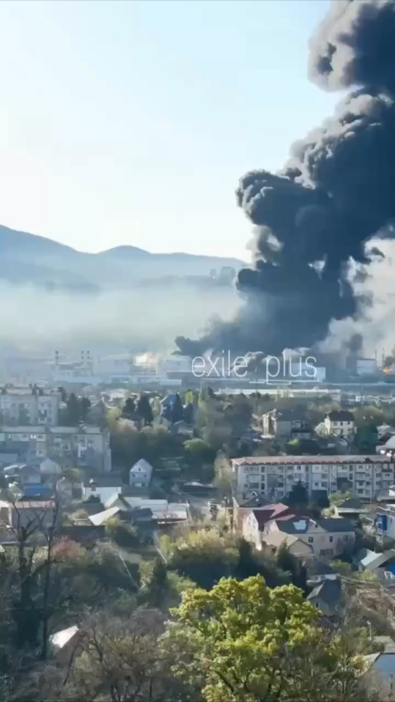 朝のトゥアプセ（ロシア）。特別軍事作戦実施中