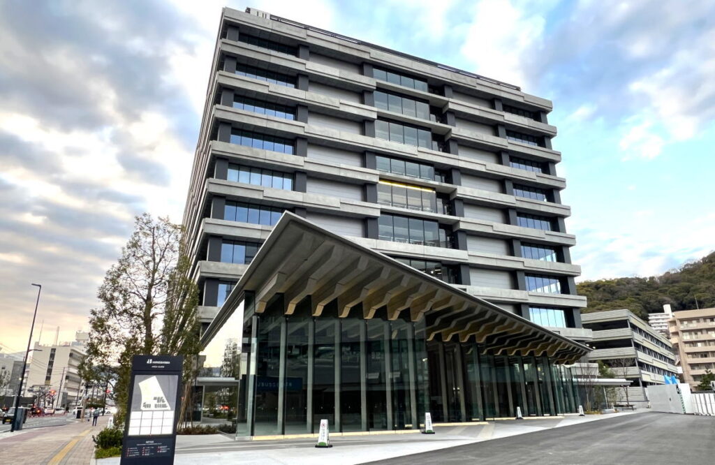 ディール広島、開業まもなく？広島エキキタ 二葉の里にオフィス・商業ビル