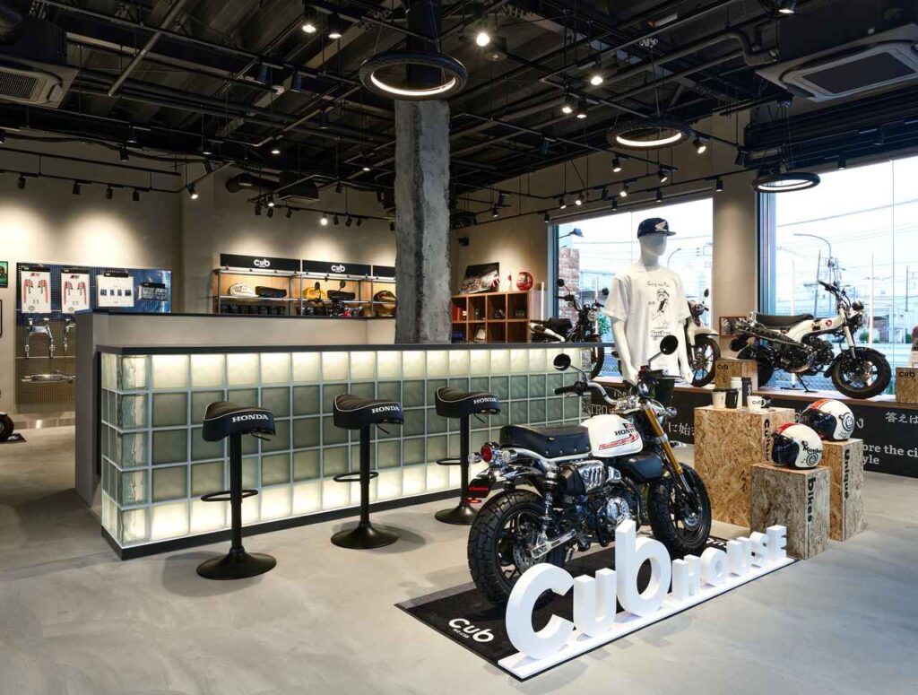 【新展開】ホンダ「Cub HOUSE」始動！ カスタム＆ライフスタイルを提案する新ショップの1号店が美女木に4月25日オープン！ - webオートバイ