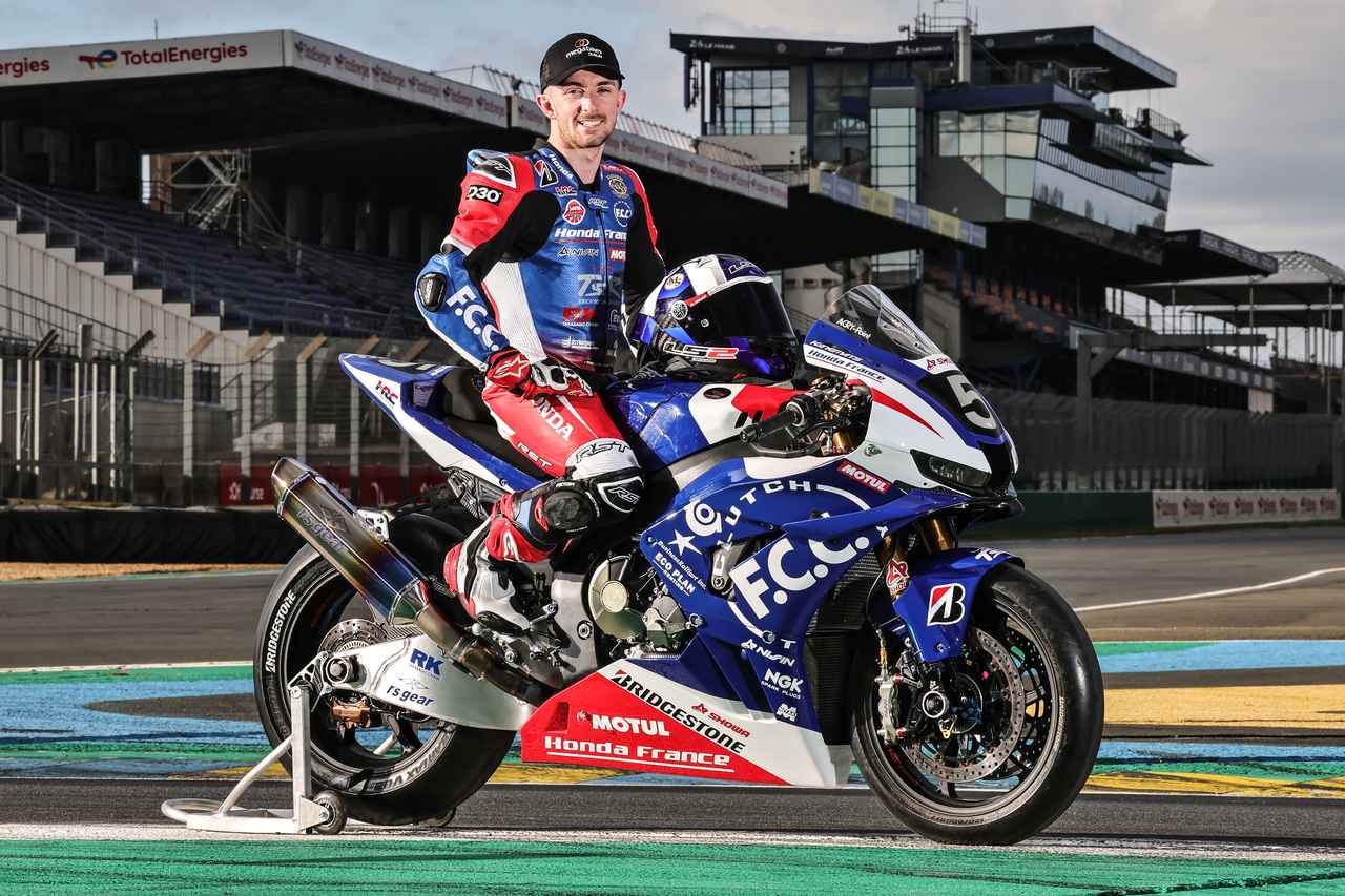 画像: John McPhee(ジョン・マクフィー) 1994年生まれ、スコットランド。Moto3世界選手権では10年間にわたり活躍し、2023年からWorld Supersportに参戦し、2025年はイギリスBSB(ブリティッシュスーパーバイク選手権)へ転向。2026年シーズンより、F.C.C. TSR Honda Franceに加入。