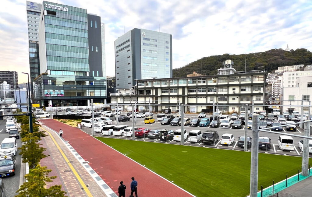 広島エキキタ、新アリーナ候補地として期待されるパーク跡地のいま 広島エキキタ、新アリーナ候補地として期待されるパーク跡地のいま