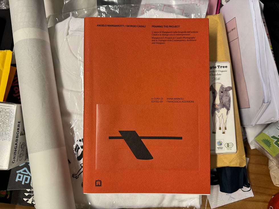 『angelo mangiarotti / giorgio casali: framing the project』
