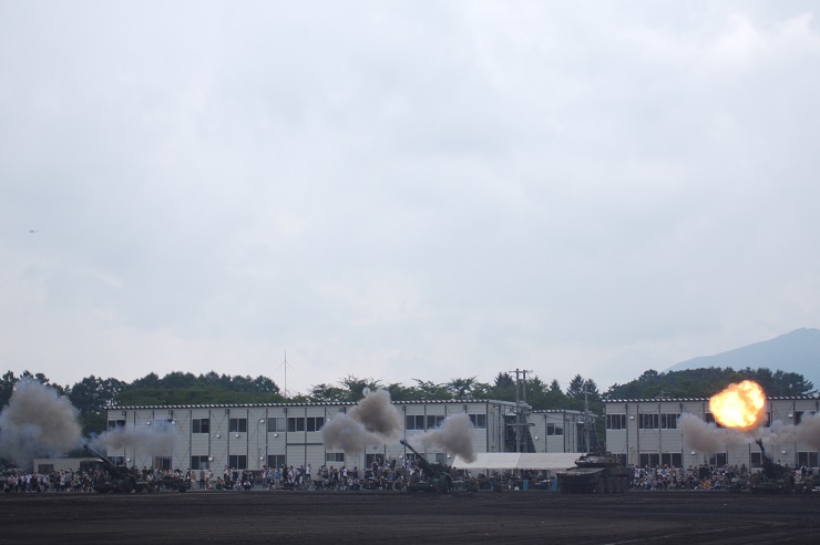 岩手駐屯地：訓練展示