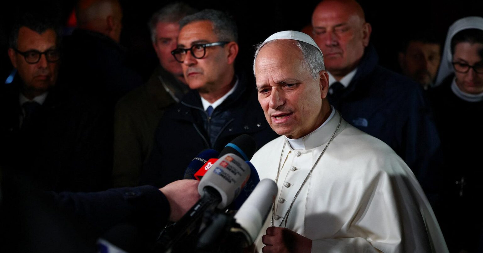 レオ法王、イランに対するトランプ大統領の脅しは「本当に容認できない」