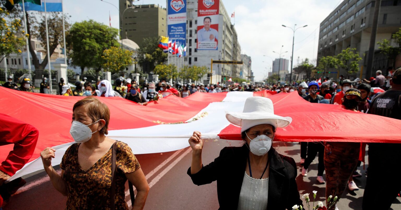 Crisis-hit Peru names centrist lawmaker as third president in a week