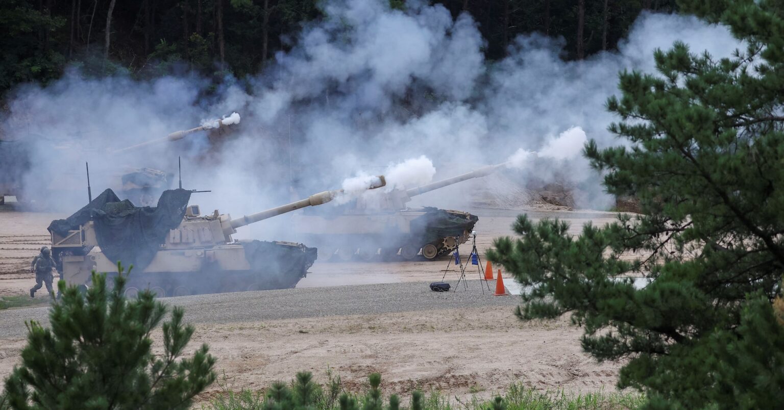 U.S., S.Korean troops practice war with eye on N.Korea and 'near-peer' enemies