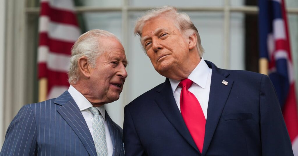 トランプ氏がチャールズ国王歓待 米英関係修復、王室頼みは限界 - 日本経済新聞