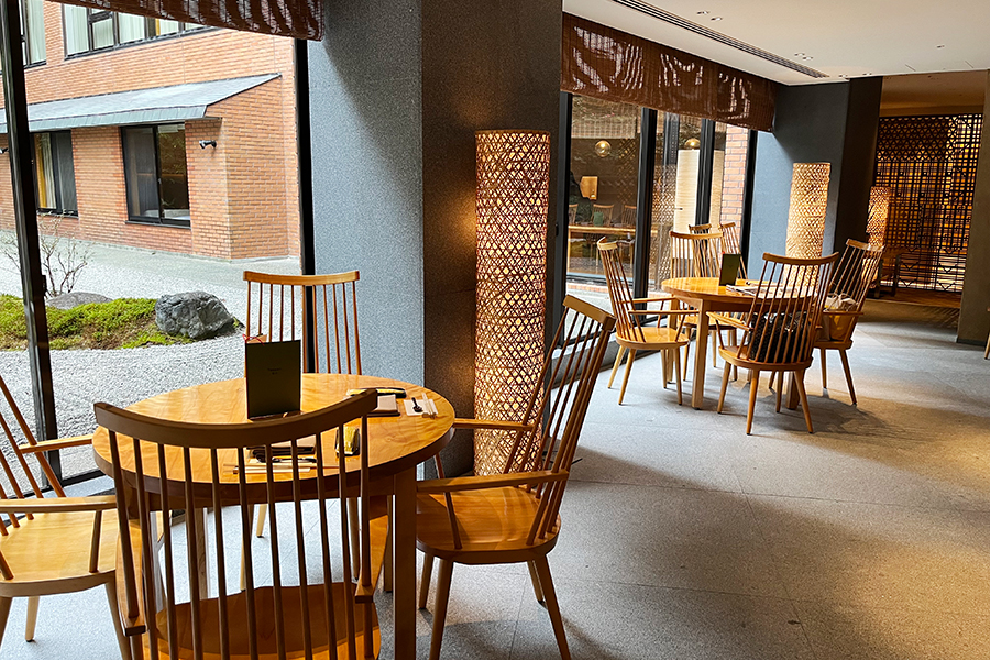 「ハイアット リージェンシー 京都」1階・日本料理「東山」内観（2025年撮影／Lmaga.jp）