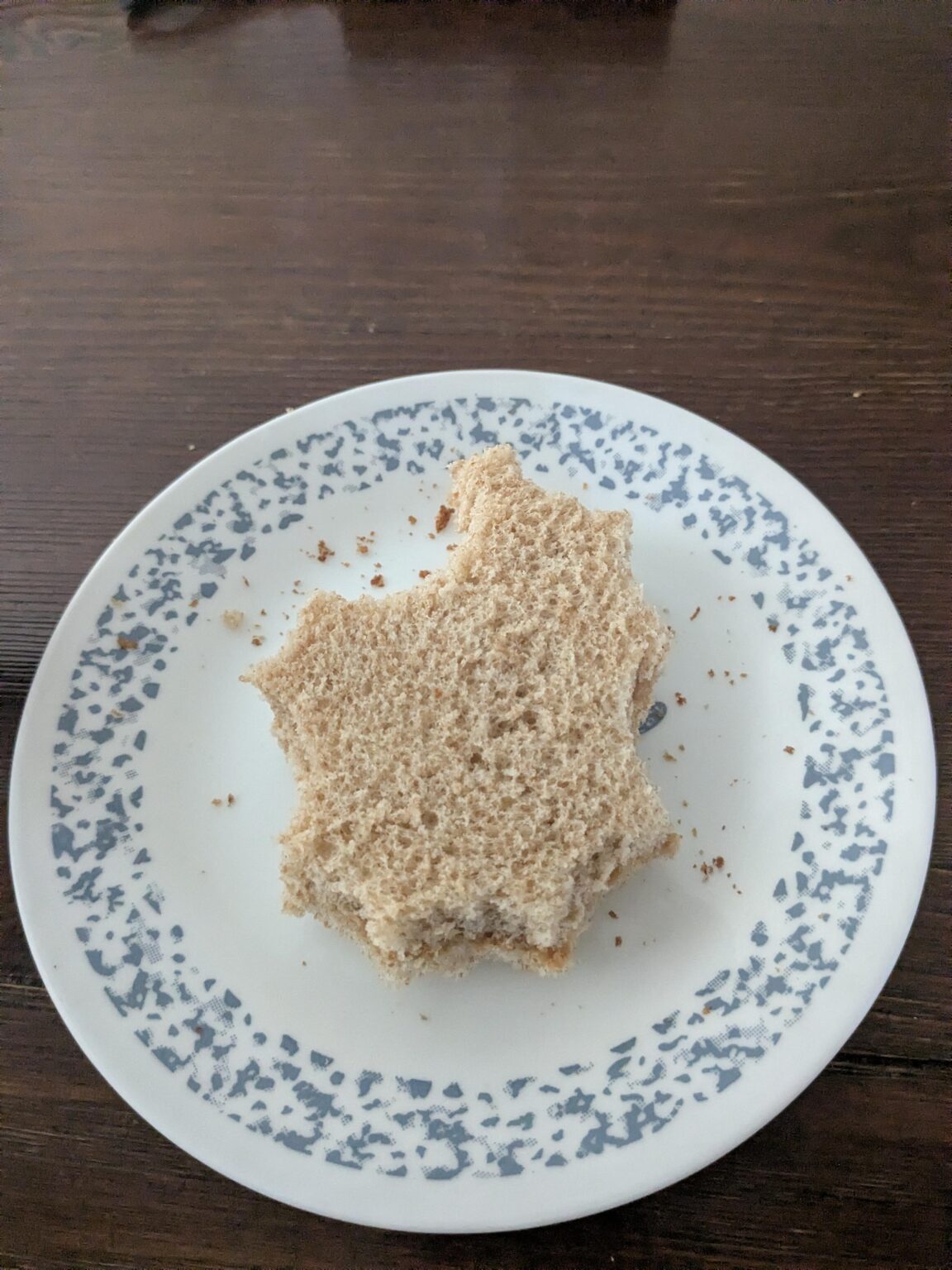 これが私のサンドイッチの食べ方です