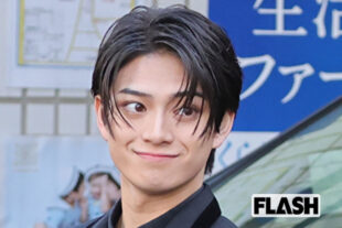 国宝級イケメンランキング1位の岩瀬洋志＆宮世琉弥　“無敵ビジュ”をキャッチ！　出待ち100人超の人気ぶり