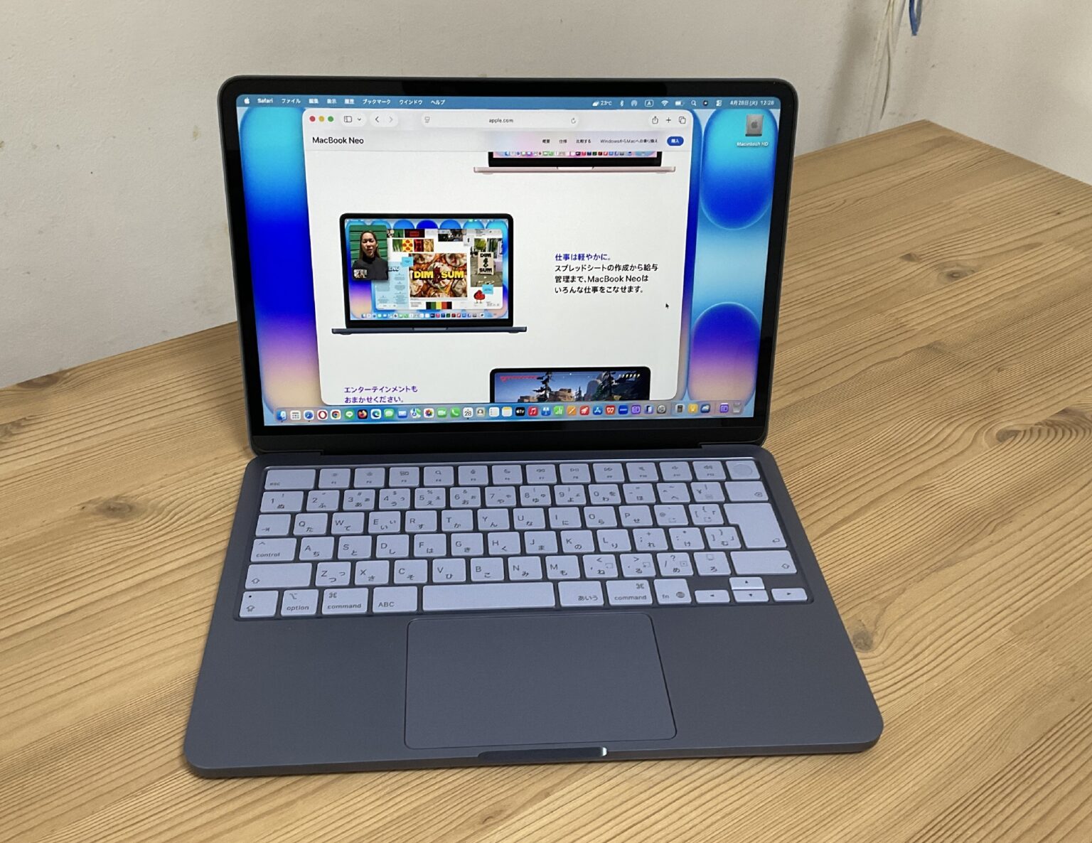 MacBook Neo買いました。｜梶野俊夫