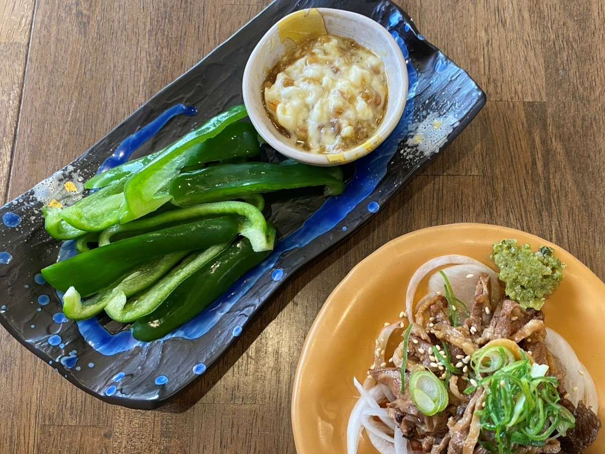 「パリパリピーマンの味噌マヨネーズ」286円（税込）