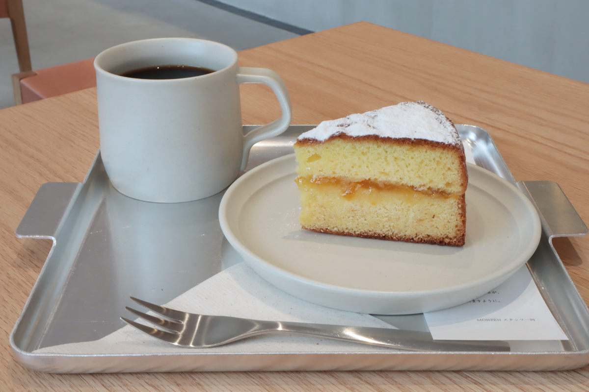 「ヴィクトリアケーキセット」1,100円（税込）