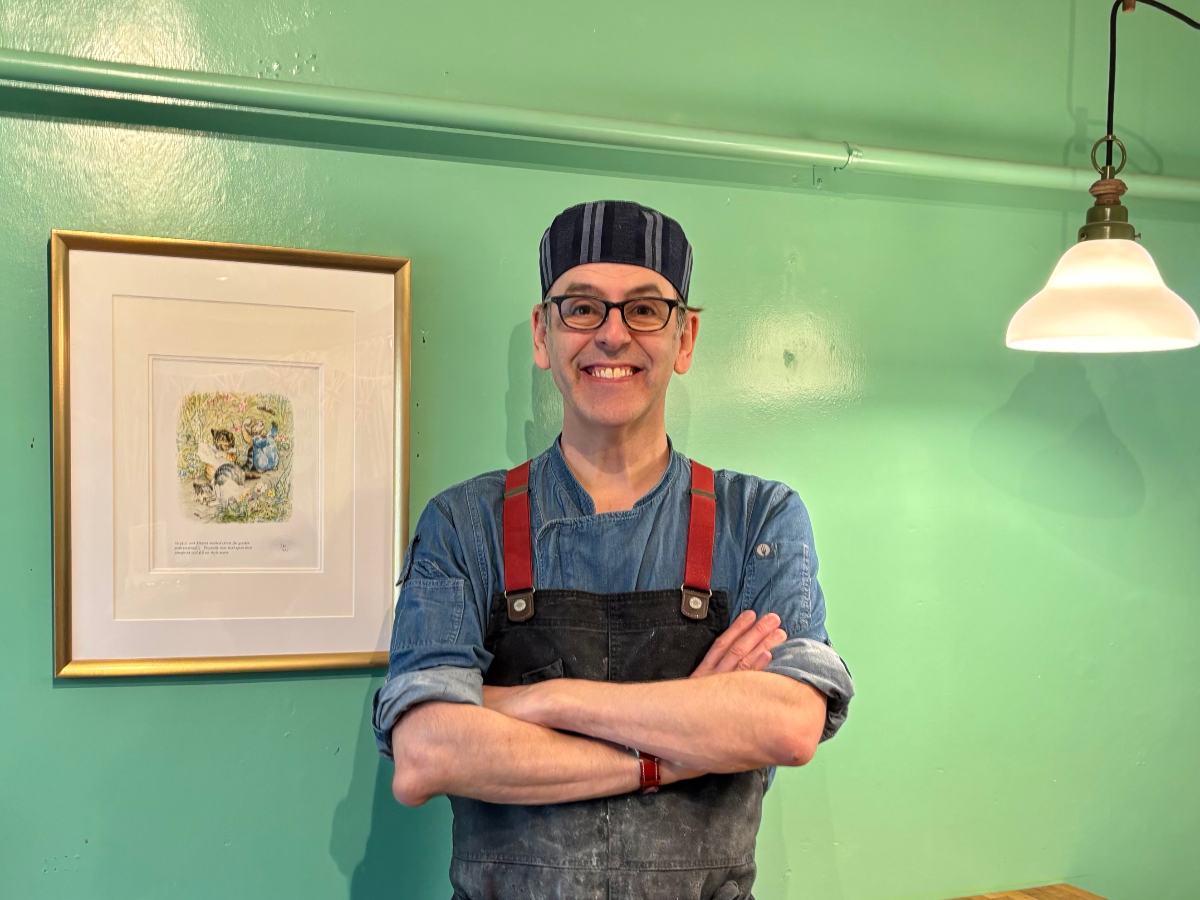 オーナーシェフのブロードハーストピータジョンさん