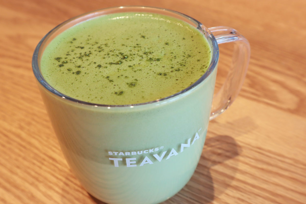 「和三蜜 抹茶 ティー ラテ」トール 690円