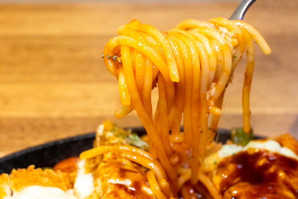 総重量600g近く!? 西宮北口『大阪スパゲッティキング』のガッツリ系ナポリタン [画像]